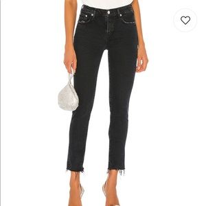 AGOLDE Toni Mid-Rise Jeans In Feral